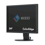 EIZO ColorEdge CS2420 - Monitor a LED - 24.1" - 1920 x 1200 - IPS - 350 cd/m² - 1000:1 - 15 ms - HDMI, DVI-D, DisplayPort - nero